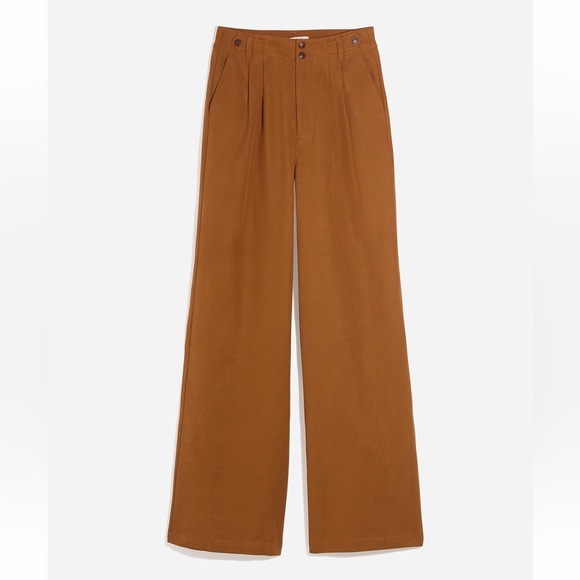 Madewell Harlow Wide Leg Pant in Acorn NWOT - Picture 6 of 13